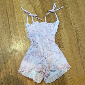 FBZ Floral Pink Kids Romper Size 5